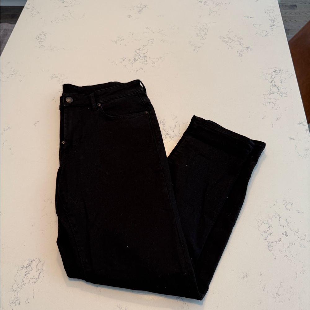 H&M Black Denim Jeans regular fit
